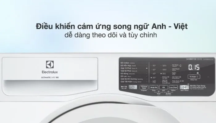 Bảng điều khiển song ngữ Anh - Việt